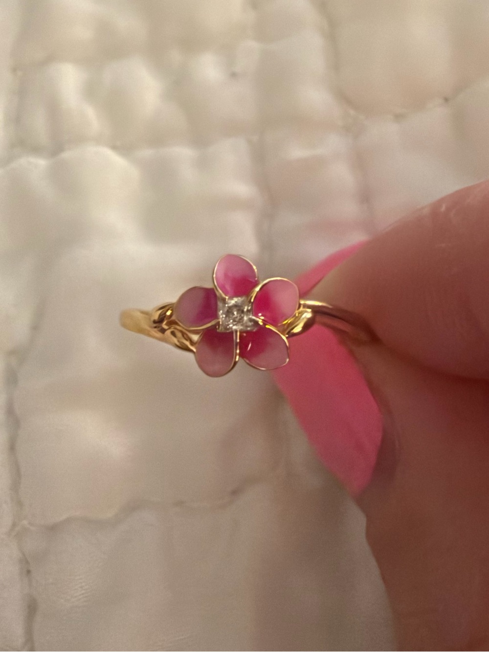 Pandora x Disney Moana Flower Ring